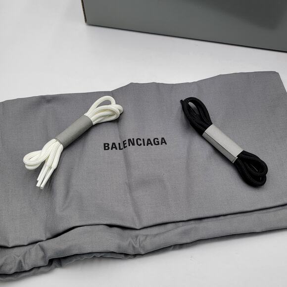 Balenciaga Tyrex Low Black Red Women's Size 7 Sneakers - Picture 10 of 11